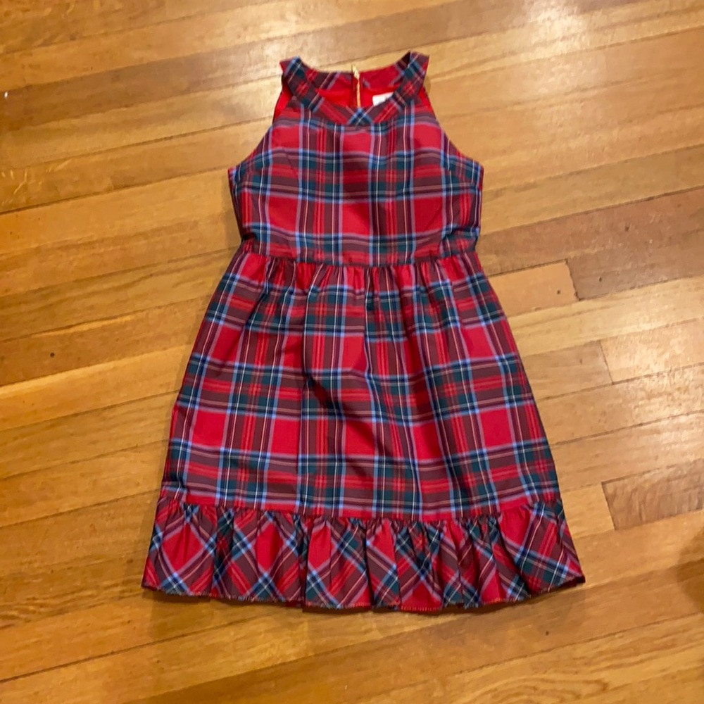 Vineyard Vines girls’ plaid dress. Size 10. Worn twice.